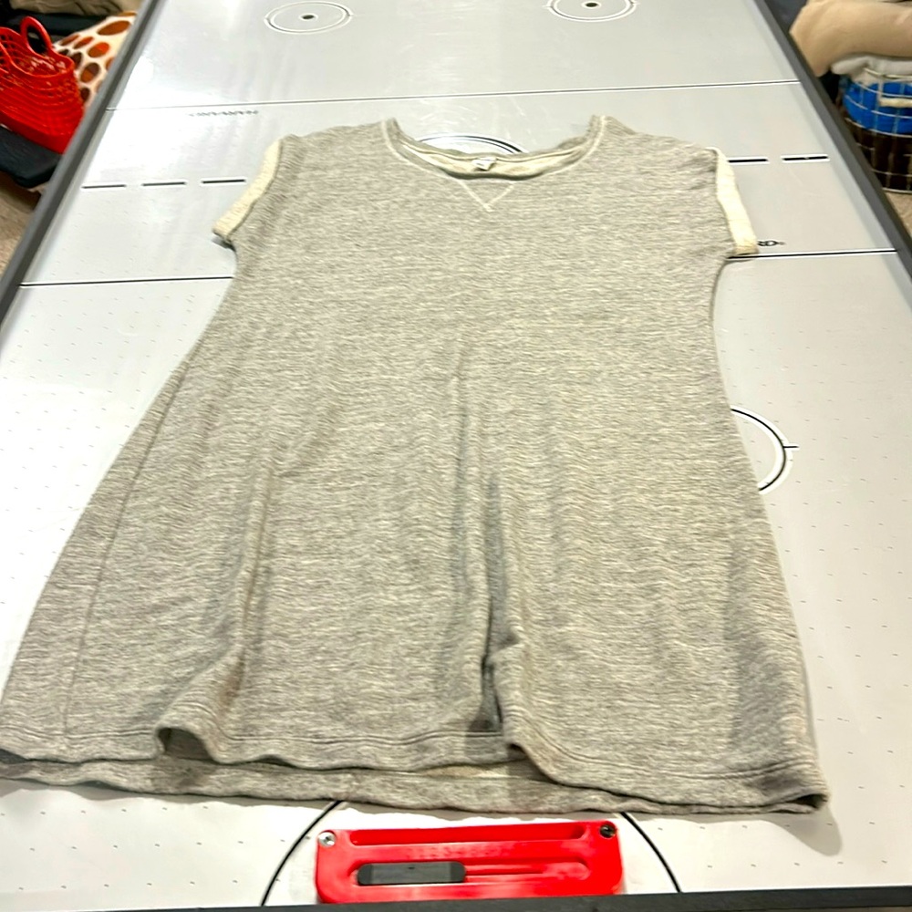 Old Navy sweatshirt dress grey
